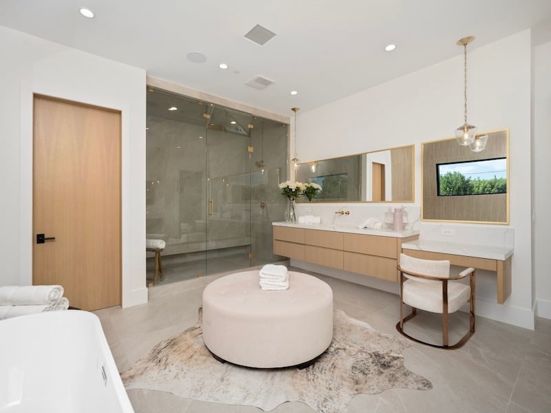 10 Exciting New Trends In Custom Home Design In The Washington DC Area - Spa Like Bathrooms