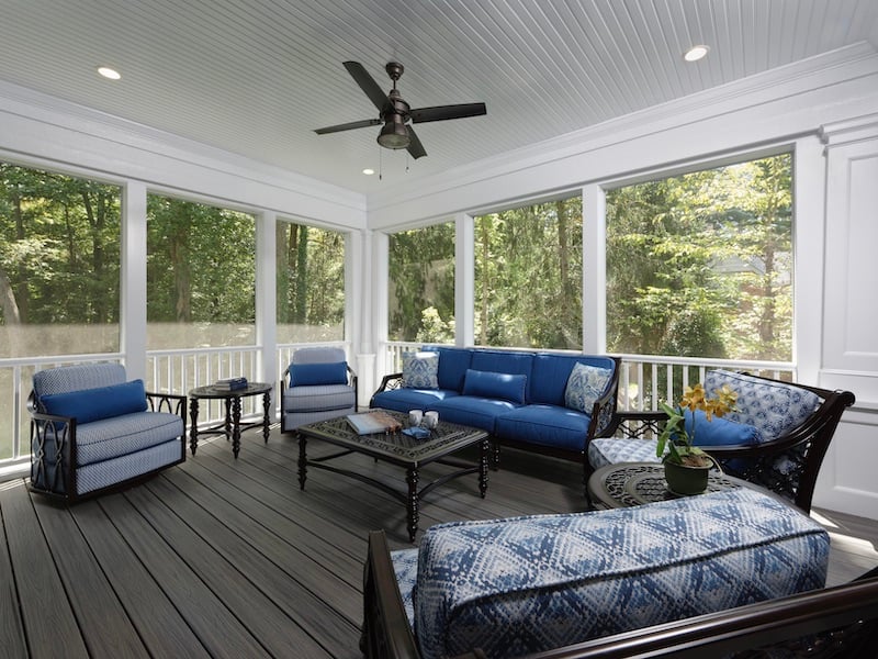10 Tips For Outdoor Living Design - Screened Or Glassed In Porches