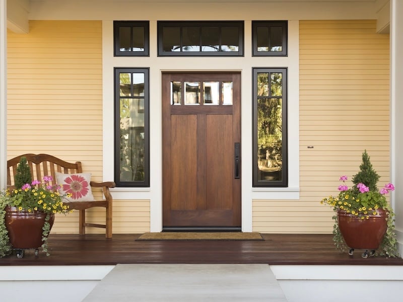 10 Ways To Spruce Up Your Front Door - Seasonal Decor