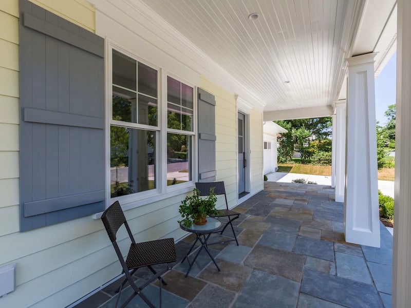 10 Ways To Spruce Up Your Front Porch For Fall - Freshen Up The Paint