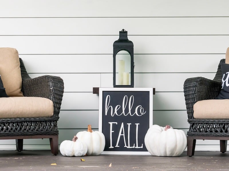 10 Ways To Spruce Up Your Front Porch For Fall
