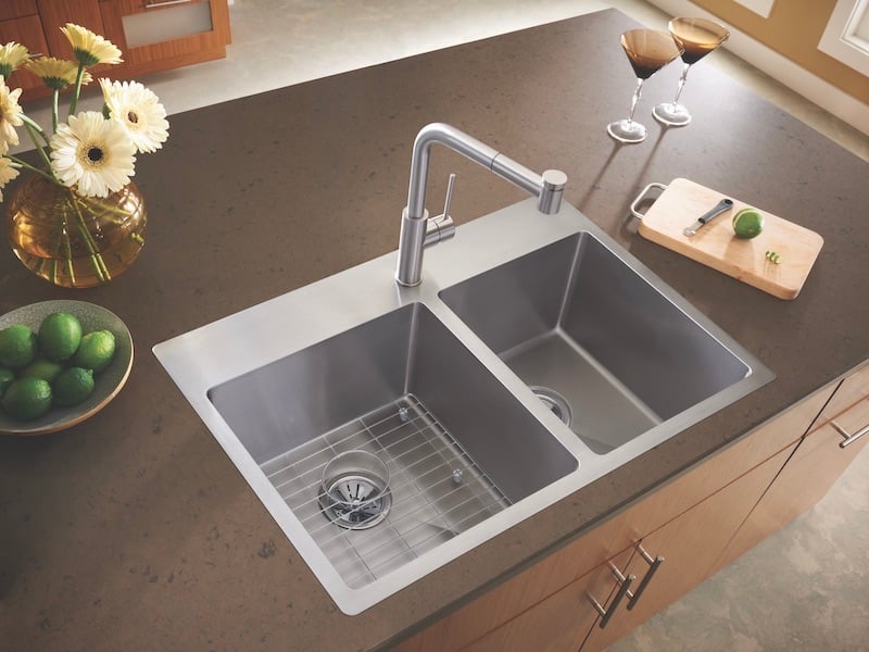 6 Most Popular Sink Styles To Consider For Your New Kitchen - Drop In Self Rimming