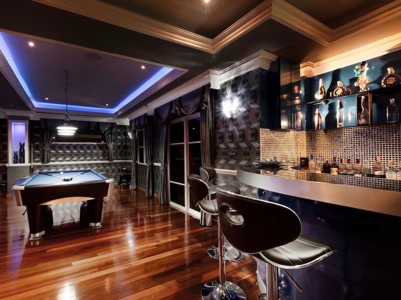 9 Home Bar Design Ideas For Your Custom Home Or Remodel - Game Room Bar