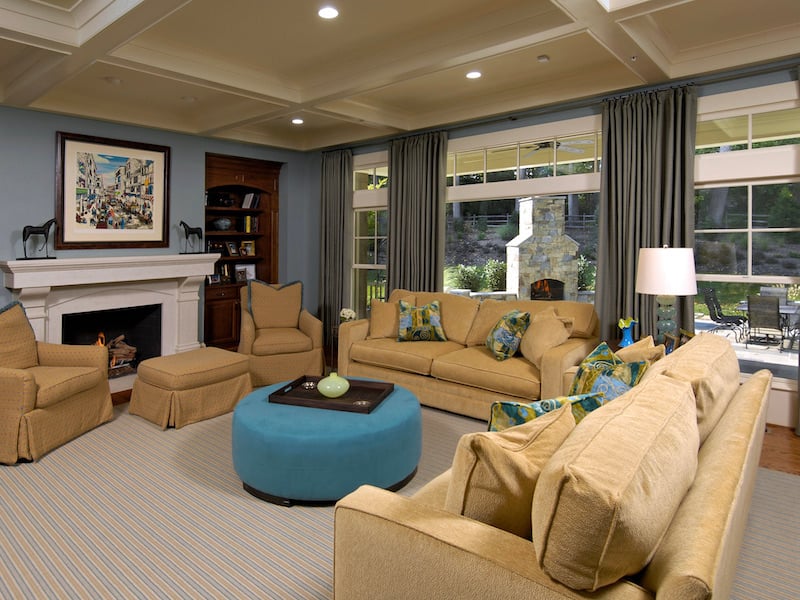 Arts & Crafts Architecture & Home Design - Family Room