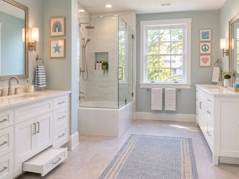 Designing A Kids Bathroom That Grows With Your Family - Choosing A Layout That Fits Your Family - Intro