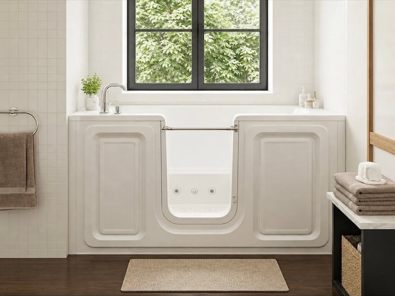 Designing To Stay - A Practical Guide To Remodeling For Aging In Place - Bathtubs