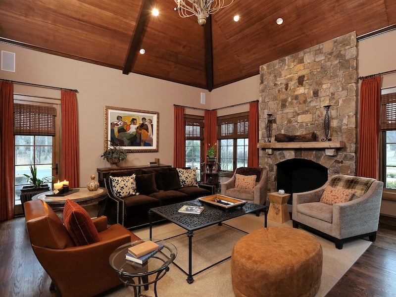 Fireplace Design Ideas For Custom Homes and Major Remodels - Open Masonry Wood-Burning Fireplaces