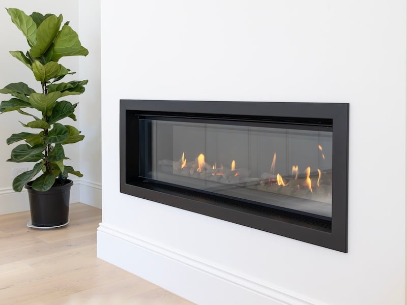 Fireplace Design Ideas For Custom Homes and Major Remodels - Wall-Mounted Electric Fireplace