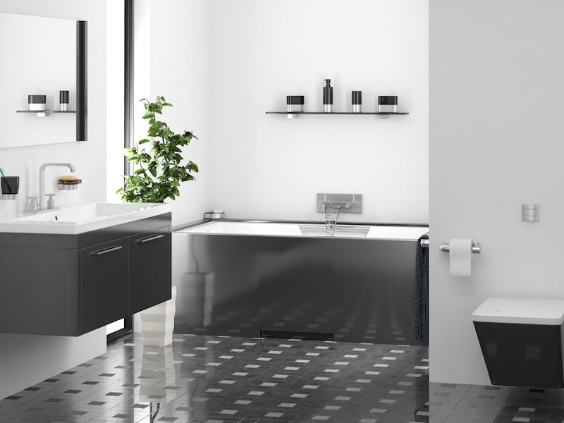 Hottest New Trends In Bathroom Fixtures - Matte Black