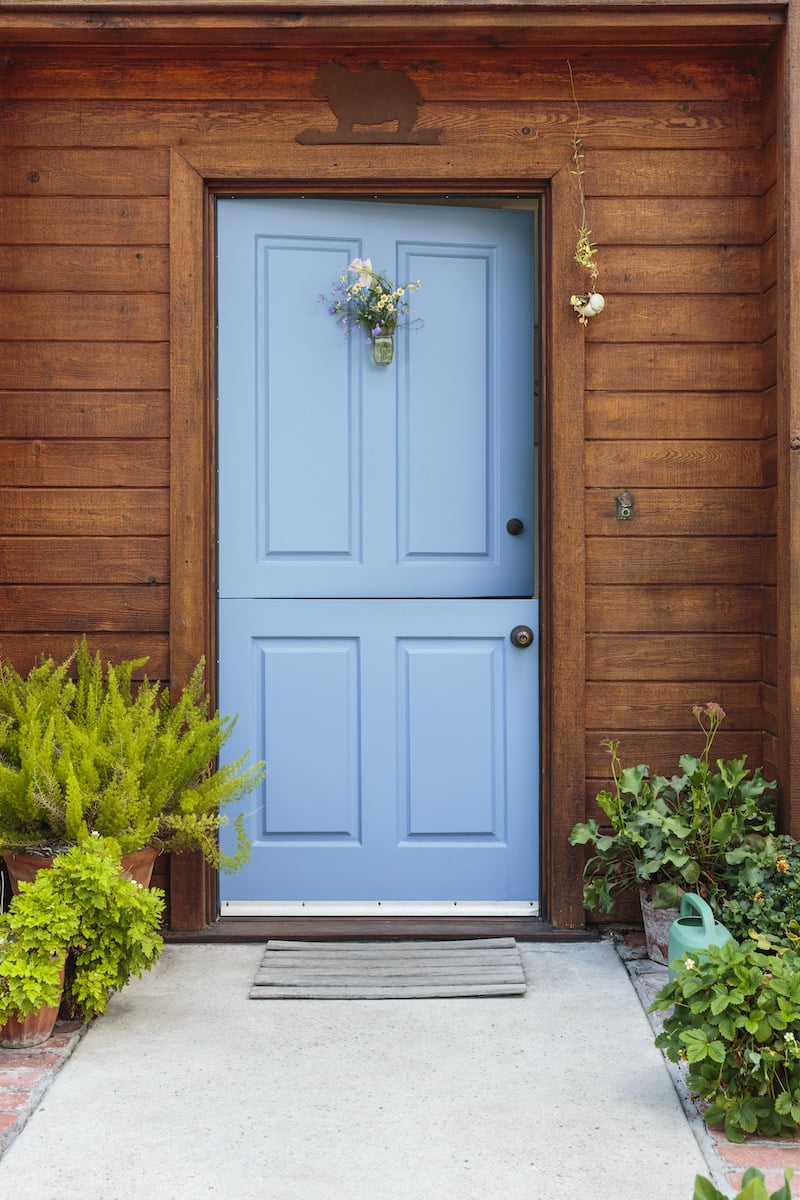 How To Choose A Front Door - Blue Dutch Door