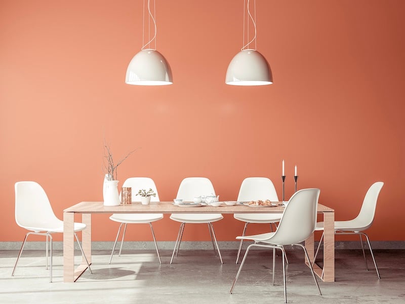 How To Choose The Perfect Paint Color For Every Room In Your Home - Orange