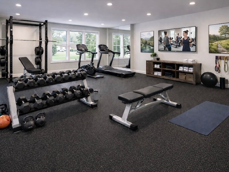 How To Choose Vinyl, Laminate, and Rubber Flooring For Your Home - Rubber