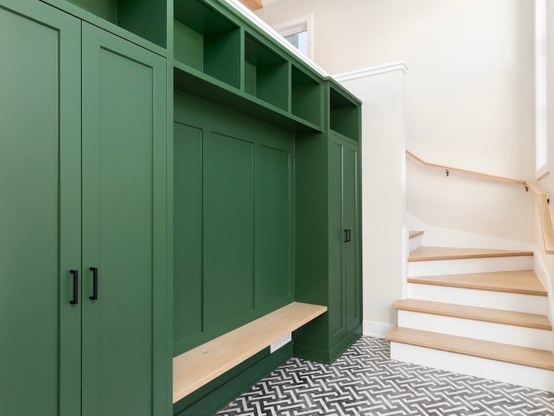How To Design The Perfect Mudroom For Your Home - Add Some Color
