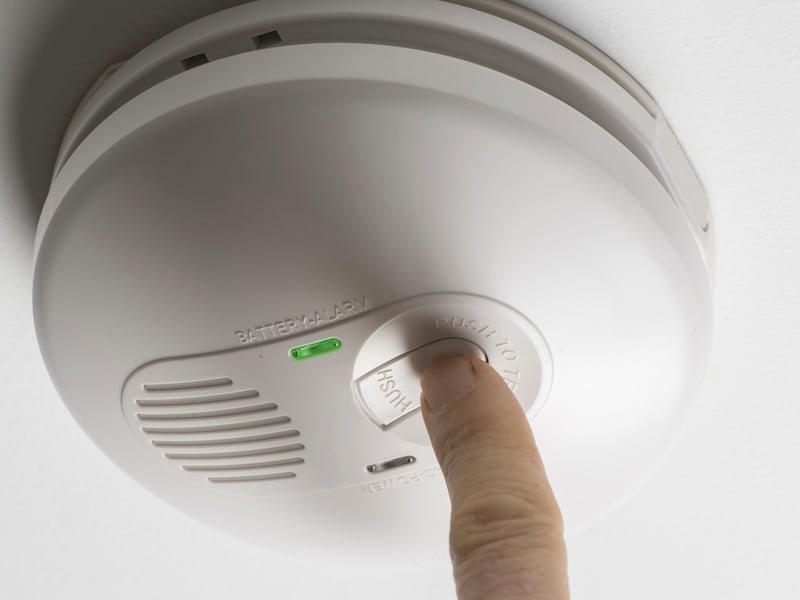 How To Get Your Home Ready For Spring - Test The CO and Smoke Detectors