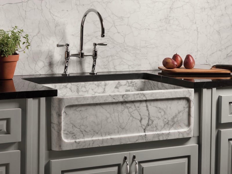 Our Guide To Selecting A Material For Your Kitchen Sink - Natural Stone