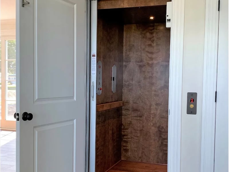 Symmetry Residential Elevator - Inline Gear Drive Machine Room-Less Elevator - Resized