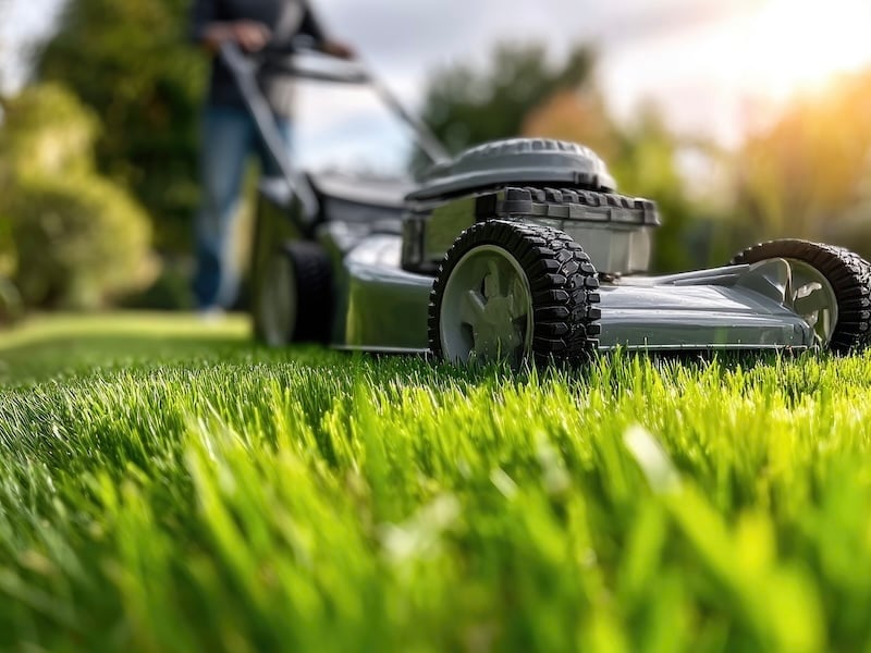Taking Care Of Your Lawn In The Summer Heat - Mow During The Cooler Hours Of The Day