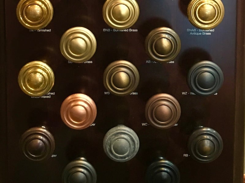 The Art of Choosing The Perfect Kitchen Cabinet Hardware - Finishes - 1