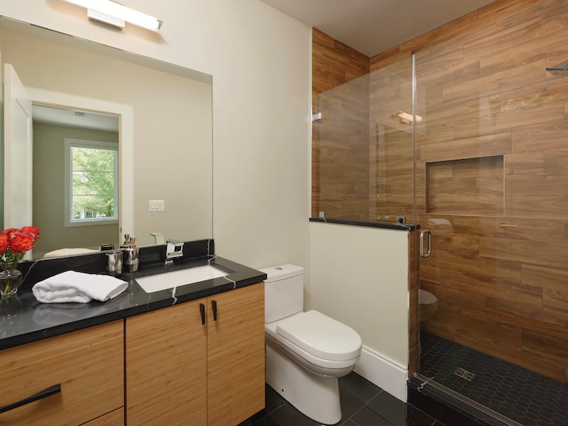 The Newest Trends In Bathroom Tile Design - Wood-Look