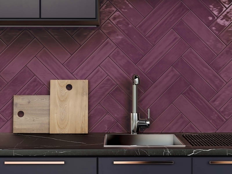 The Newest Trends That Are Redefining Kitchen Design - From Merlot To Mulberry