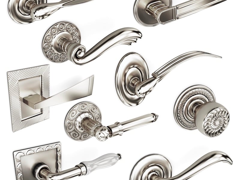 Door Knob, Door Handle, Interior Door Knobs with Lock and Key